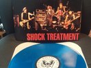 RAMONES LP BLUE VINYL SHOCK TREATMENT PUNK RARE