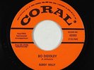 Buddy Holly 45 - Bo Diddley/True Love Ways - Coral VG++