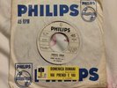 PROMO JOHNNY HALLYDAY in ITALIANO PHILIPS 1970 DOMENICA DOMANI avec Languette