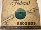 The Dominoes 1950 DOO WOP 78 Chicken Blues / I Am With You FEDERAL VG++ HEAR