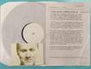 The Smiths Strangeways Here We Come White Label Promo Vinyl Postcard Press Sheet