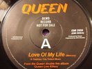 QUEEN - LOVE OF MY LIFE - RARE UK DEMO / PROMO 7