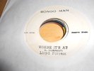 lloyd forrest   Vinyl 45    BONGO MAN   where it's at/version