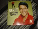 Elvis Presley - Elvis' Golden Story Volume 1 Japan Vinyl LP Lyrics Booklet M-/E
