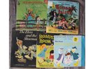 Five Kids 45 Records some with Story Books. Classics
