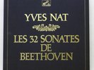 YVES NAT ⸺  BEETHOVEN the 32 piano sonatas ⸺  EMI 11xLPs box EX+