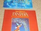 2 VINTAGE FANTASIA Leopold Stokowski - Walt Disney's 3xLP Vinyl + BOOK+ 1980