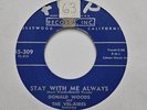Donald Woods And The Vel-Aires Featuring Randolph Bryant – Stay With Me Always