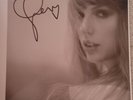 RARE Taylor Swift Signed INSERT w Heart -  The Tortured Poets Department Vinyl