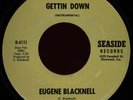 EUGENE BLACKNELL & THE NEW BREED Gettin Down 45 Seaside Rare 1972 CA Funk M-