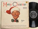 Bing Crosby Merry Christmas LP Decca Mono 50s Black Label Original Strong VG