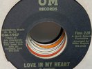 THE ORACLES I Aint Got Time / Love In my Heart OM 1967 45 RPM VG+ RARE SINGLE