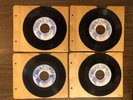 4 Vintage 1950s Records 45s Carl McVoy Barbara Pittman Jeb Stuart Phillips Label