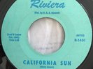 Rivieras - California Sun / H B Goose Step - Used Vinyl Record 7 - 36 - S274z