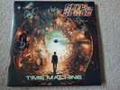 CATS IN SPACE  TIME MACHINE MARBLE BLUE VINYL LP  *SIGNED BY BAND  MINT LP *