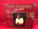 NEIL DIAMOND Live Gold 1981 UK  vinyl LP record live in concert Troubadour LA
