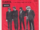 The ROLLING STONES * Carol * 1964 BELGIUM Original 45 * Exclusive Picture Sleeve