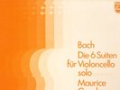 PHILIPS STEREO - GENDRON - BACH 6 CELLO SUITES - 3LP BOX - HOLLAND PRESSING NM
