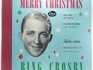 BING CROSBY Merry Christmas / 78 RPM Shellac Box Set DECCA A-550 VG+ 4 Disc Red