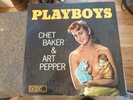 Chet Baker & Art Pepper,Playboys,World Pacific Label,Mono LP