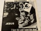 The Feederz, Jesus, 7” Vinyl, 1983 Reissue, Semi Gloss Sleeve, Insert, Punk