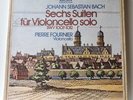 Pierre Fournier Bach Cello Suites German Archiv 2710 005 Box 3 LPs