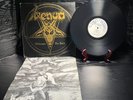 Venom - Welcome To Hell (UK, 1st Press, Blue Label) LP w/ Poster & Pink Insert