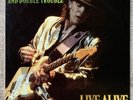 STEVIE RAY VAUGHAN & DOUBLE TROUBLE - LIVE ALIVE 2 X Vinyl LP RECORD E2 40511 NM