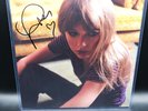 LONG SIG HEART Taylor Swift Signed Midnights Mahogany Vinyl Autograph Insert