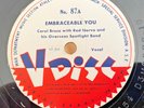 RED NORVO & CAROL BRUCE: Embraceable You/Abraham - 1944 12