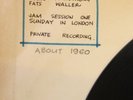 Lois Armstrong & Fats Waller Jam Session one Sunday in London Vinyl 10