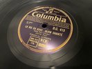 EDITH PIAF :  LA VIE EN ROSE / UN REFRAIN COURAIT DANS LA RUE.  UK. 78.rpm 1947.