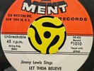 Killer R&B Doo Wop 45 - Jimmy Lewis Band - Let Them Believe - Ment HEAR