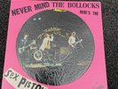 Sex Pistols Never Mind The Bollocks Picture Disc Vinyl Signed By Johnny Rotten