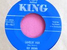 ROY BROWN - Gamblin' Man / Mr. Hound Dog's Back in Town - clean 45 rpm King 4627