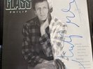 Signed Philip Glass Songs of Liquid Days 1986 LP CBS FM 39564 David Byrne