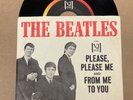 THE BEATLES PLEASE PLEASE ME/FROM ME TO YOU VJ 45 581 *W/ PICTURE SLEEVE