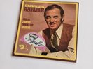 disque 45 tours Charles Aznavour, double dédicace