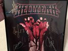 HELLYEAH BLOOD FOR BLOOD Vinyl Band SIGNED Framed RARE Vinnie Paul Chad Gray