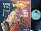Sonny Stitt Quartet - Saxophone Supremacy  -  U.K HMV CLP 1443   Rare  Stereo LP