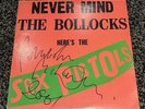 Sex Pistols Nevermind the Bollocks signed