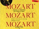 3LP Box MOZART Sonatas & Variations for Violin & Piano PAUK FRANKL Vox SVBX-547