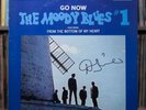 The Moody Blues - Go Now - The Moody Blues #1 - SIGNED BY DENNY LAINE / MISPRINT