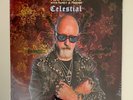 ROB HALFORD ' JUDAS PRIEST SIGNED / AUTOGRAMM CELESTIAL VINYL LP LIMITED