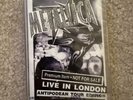 Metallica Cassette Philippines Tape Sealed Live In London RARE