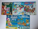 5 Children's CHRISTMAS 45s Peter Pan Records FROSTY DRUMMER RUDOLPH SANTA G Peed