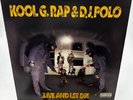 From Japan Kool G Rap & DJ Polo / Live and Let Die 1992 US LP Vinyl EX/EX