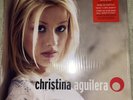 CHRISTINA AGUILERA Self Titled LP on ORANGE/RED SWIRL VINYL Sealed NEW colored