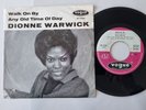 Dionne Warwick - Walk On By 7'' Vinyl Germany/ OV Doja Cat - Paint the town red