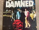 THE DAMNED-MACHINE GUN ETIQUETTE CLEAR VINYL 1982 NM VINYL